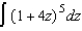 Find the indefinite integral   .