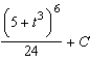 <strong>Find the indefinite integral .</strong> A) B) C) D) E)