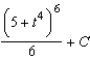 <strong>Find the indefinite integral .</strong> A) B) C) D) E)