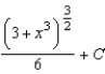<strong>Find the indefinite integral .</strong> A) B) C) D) E)