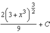 <strong>Find the indefinite integral .</strong> A) B) C) D) E)