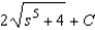 <strong>Find the indefinite integral of the following function and check the result by differentiation. </strong> A) B) C) D) E)