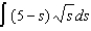 Find the indefinite integral of the following function and check the result by differentiation.