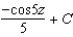 <strong>Find the indefinite integral of the following function. </strong> A) B) C) D) E)