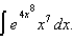 Find the indefinite integral  