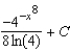 <strong>Find the following indefinite integral. </strong> A) B) C) D) E)
