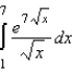 Evaluate the definite integral.  
