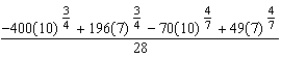 <strong>Evaluate the definite integral of the algebraic function. Use a graphing utility to verify your results.</strong> A) B) C) D) E)