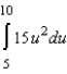 Evaluate the following definite integral by the limit definition.  