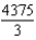 <strong>Evaluate the following definite integral by the limit definition. </strong> A) 4375 B) C) 4372 D) 1125 E)