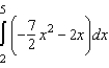 <strong>Write the following limit as a definite integral on the interval [2 , 5], where c<sub>i </sub>is any point in the ith subinterval.  </strong> A)   B)   C)   D)   E)   <div style=padding-top: 35px> 
