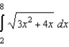 <strong>Write the following limit as a definite integral on the interval where c<sub>i </sub>is any point in the subinterval. </strong> A) B) C) D) E)