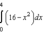 <strong>The graph of the function is given below. Which of the following definite integrals yields the area of the shaded region? </strong> A) B) C) D) E)