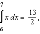 Evaluate the integral.   given,        