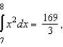 Evaluate the integral.   given,        