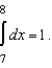 Evaluate the integral.   given,        
