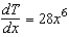 Find the general solution of the differential equation below and check the result by differentiation.