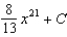 <strong>Find the indefinite integral .</strong> A) B) C) D) E)