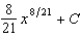 <strong>Find the indefinite integral .</strong> A) B) C) D) E)