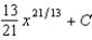 <strong>Find the indefinite integral .</strong> A) B) C) D) E)