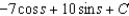 <strong>Find the indefinite integral .</strong> A) B) C) D) E)