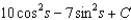 <strong>Find the indefinite integral .</strong> A) B) C) D) E)