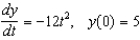 Solve the differential equation.  