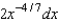 <strong>Find the differential dy of the function .</strong> A) B) C) D) E)