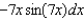 <strong>Find the differential dy of the function .</strong> A) B) C) D) E)