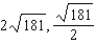 <strong>Find two positive numbers whose product is 181 and whose sum is a minimum.</strong> A) B) C) D) E)