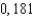 <strong>Find two positive numbers whose product is 181 and whose sum is a minimum.</strong> A) B) C) D) E)