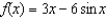 Sketch a graph of the function   over the interval   .
