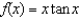 Sketch a graph of the function   over the interval   .