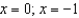<strong>The graph of f is shown below. For which values of x is zero? </strong> A) B) C) D) E)