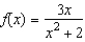 Match the function   with one of the following graphs.
