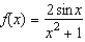 Match the function   with one of the following graphs.