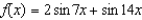 <strong>Find all points of inflection of the graph of the function on the interval . Round your answer to three decimal places wherever applicable.</strong> A) B) C) D) E)