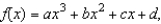 Find the cubic function of the form where and the coefficients are real numbers, which satisfies the conditions given below. Relative maximum: Relative minimum: Inflection point: