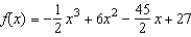<strong>Find the cubic function of the form where and the coefficients are real numbers, which satisfies the conditions given below. Relative maximum: Relative minimum: Inflection point: </strong> A) B) C) D) E)