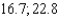 <strong>Suppose that the total number of arrests T (in thousands) for all males ages 14 to 27 in 2006 is approximated by the model where x is the age in years (see figure). Approximate the two ages to one decimal place that had total arrests of thousand. </strong> A) B) C) D) E)