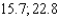 <strong>Suppose that the total number of arrests T (in thousands) for all males ages 14 to 27 in 2006 is approximated by the model where x is the age in years (see figure). Approximate the two ages to one decimal place that had total arrests of thousand. </strong> A) B) C) D) E)
