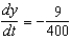 <strong>A point is moving along the graph of the function such that centimeters per second. Find when x = .</strong> A) B) C) D) E)