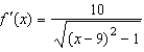 <strong>Find the derivative of the function .</strong> A) B) C) D) E)