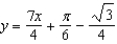 <strong>Find the slope-intercept form of the equation of the line tangent to the graph of .</strong> A) B) C) D) E)