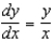 <strong>Find by implicit differentiation. </strong> A) B) C) D) E)