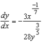 <strong>Find by implicit differentiation. </strong> A) B) C) D) E)