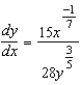 <strong>Find by implicit differentiation. </strong> A) B) C) D) E)