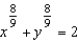 Find   by implicit differentiation given that   .