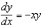 <strong>Find by implicit differentiation given that .</strong> A) B) C) D) E)