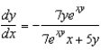 <strong>Use implicit differentiation to find </strong> A) B) C) D) E)